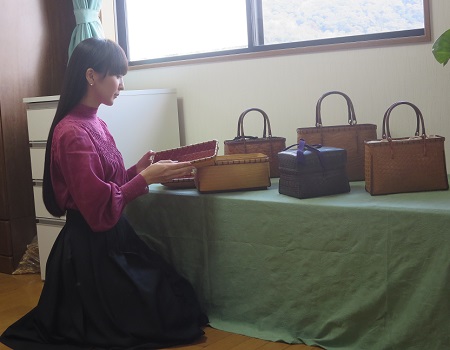 第2回『古今東西 かしゆか商店』～桝網代網バッグ編～