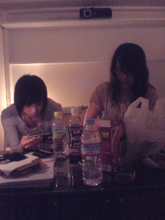中田さん宅にて。