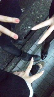 キャー!!