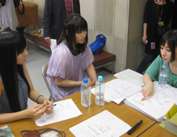 打ち合わせ中